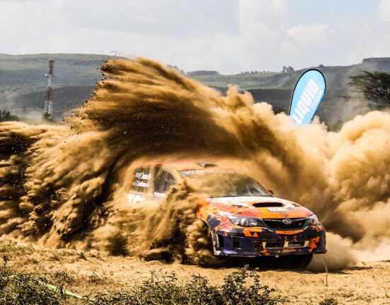 WRC Action Captured Using CANON